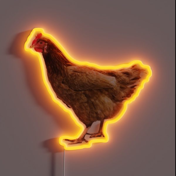 Chicken RGB Neon Sign