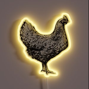 Chicken RGB Neon Sign Chicken RGB Neon Sign
