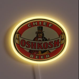 Chief Oskosh Beer RGB Neon Sign