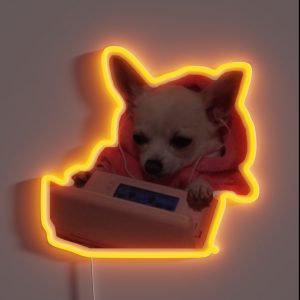 Chihuahua Ds Meme RGB Neon Sign