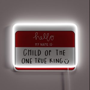 Child Of God RGB Neon Sign
