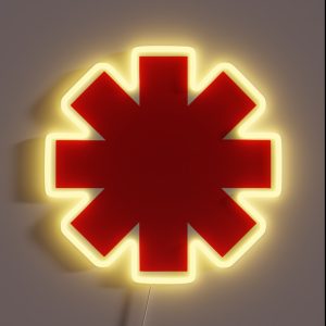 Chili Pepper Logo Band RGB Neon Sign Chili Pepper Logo Band RGB Neon Sign