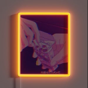 Chill Lo Fi Cigarettes RGB Neon Sign Chill Lo Fi Cigarettes RGB Neon Sign