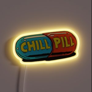 Chill Pill RGB Neon Sign