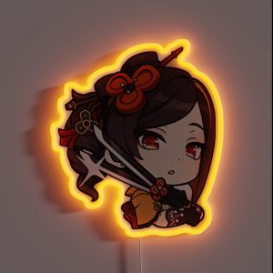 Chiori Genshin Impact RGB Neon Sign