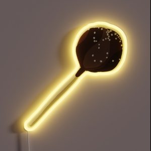 Chocolate Cake Pop RGB Neon Sign Chocolate Cake Pop RGB Neon Sign