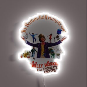 Chocolate Factory RGB Neon Sign