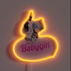 Chongyun Babygirl RGB Neon Sign Chongyun Babygirl RGB Neon Sign
