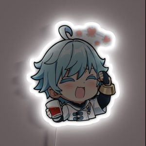 Chongyun Chibi Genshin Impact RGB Neon Sign