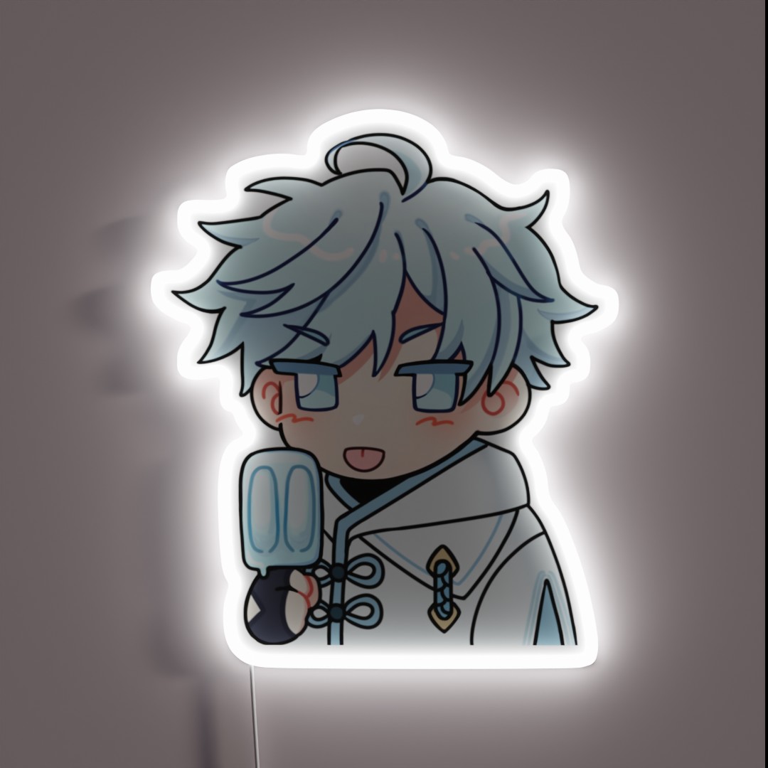 Chongyun Genshin Impact RGB Neon Sign Chongyun Genshin Impact RGB Neon Sign