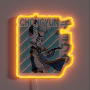 Chongyun Genshin Impact RGB Neon Sign Chongyun Genshin Impact RGB Neon Sign