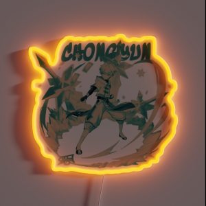 Chongyun GI RGB Neon Sign Chongyun GI RGB Neon Sign