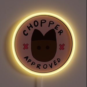 Chopper Approved RGB Neon Sign Chopper Approved RGB Neon Sign