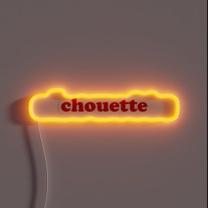Chouette Sweet In French RGB Neon Sign