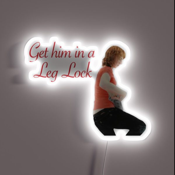 Chris Fleming Get Him In A Leg Lock RGB Neon Sign