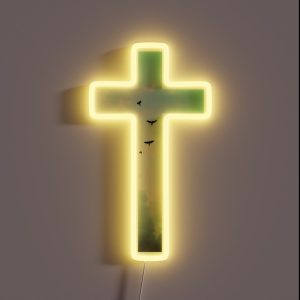 Christian Cross RGB Neon Sign