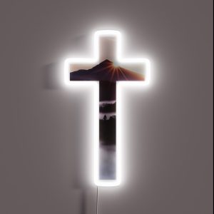 Christian Cross RGB Neon Sign