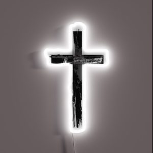 Christian Cross RGB Neon Sign