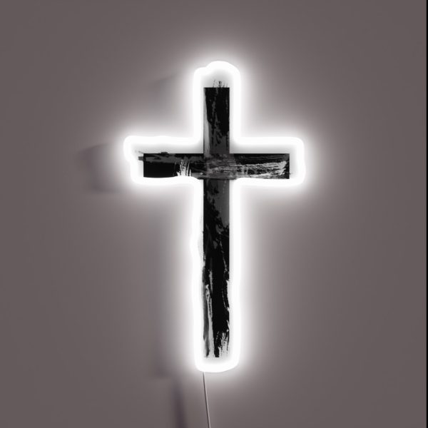 Christian Cross RGB Neon Sign