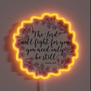 Christian Quote RGB Neon Sign