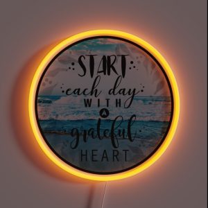 Christian Quote RGB Neon Sign