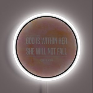 Christian Quote RGB Neon Sign