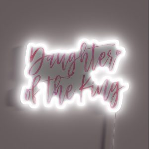 Christian Quote Watercolor RGB Neon Sign