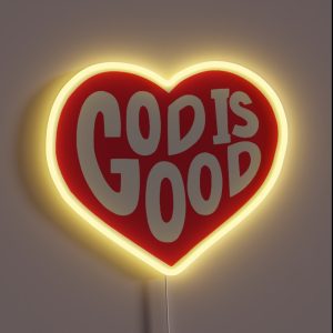 Christian Religion Quote Typography RGB Neon Sign Christian Religion Quote Typography RGB Neon Sign