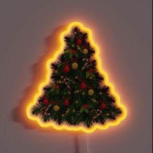 Christmas Tree RGB Neon Sign