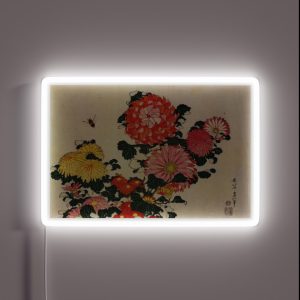 Chrysanthemum And Bee RGB Neon Sign Chrysanthemum And Bee RGB Neon Sign