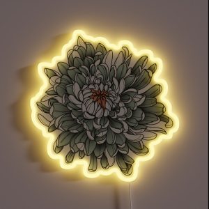 Chrysanthemum RGB Neon Sign