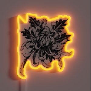 CHRYSANTHEMUM RGB Neon Sign