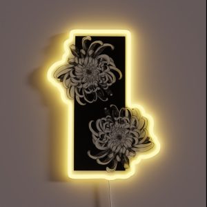 Chrysanthemum RGB Neon Sign Chrysanthemum RGB Neon Sign