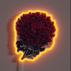 Chrysanthemum RGB Neon Sign
