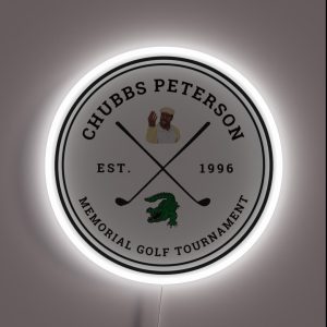 Chubbs Peterson Memorial Golf Tournament Est 1996 RGB Neon Sign