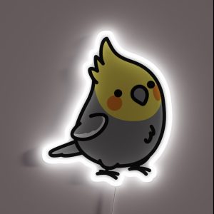 Chubby Cockatiel RGB Neon Sign