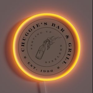 Chuggie S Bar And Grill RGB Neon Sign