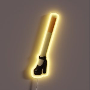 Cig Girl RGB Neon Sign