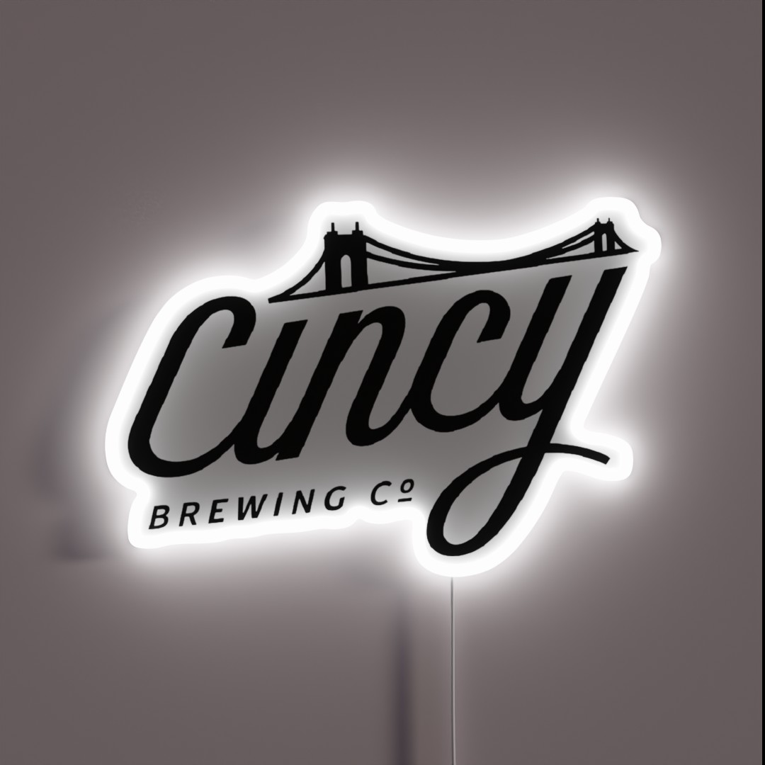 Cincy Brewing Company RGB Neon Sign Cincy Brewing Company RGB Neon Sign