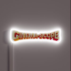 Cinemascope RGB Neon Sign Cinemascope RGB Neon Sign