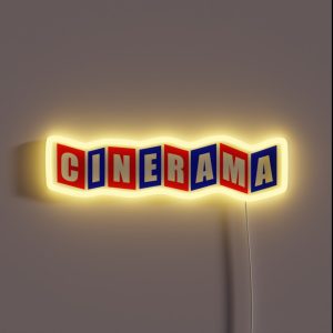 Cinerama RGB Neon Sign Cinerama RGB Neon Sign