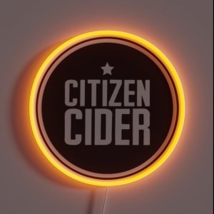 Citizen Cider RGB Neon Sign