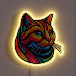 Citrus Splash Cat RGB Neon Sign Citrus Splash Cat RGB Neon Sign