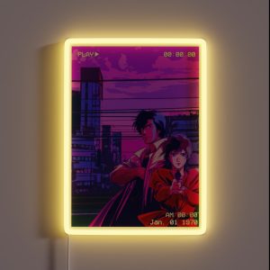 City Hunter Nicky Larson In Tokyo RGB Neon Sign