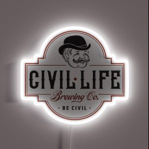 Civil Life Brewing Comapny RGB Neon Sign