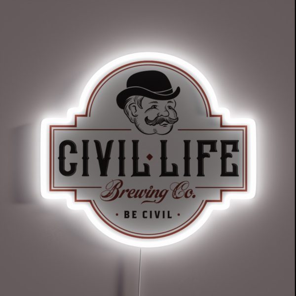 Civil Life Brewing Comapny RGB Neon Sign