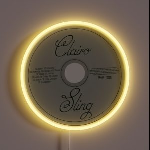 Clairo Sling Album Cd RGB Neon Sign