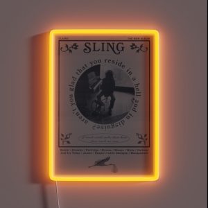 Clairo Sling RGB Neon Sign Clairo Sling RGB Neon Sign