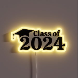 Class Of 2024 RGB Neon Sign