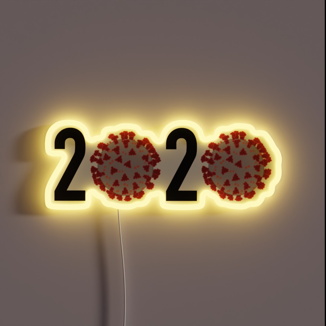 Class Of Corona 2020 RGB Neon Sign Class Of Corona 2020 RGB Neon Sign